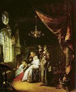 Gerrit Dou The Dropsical Woman. china oil painting artist